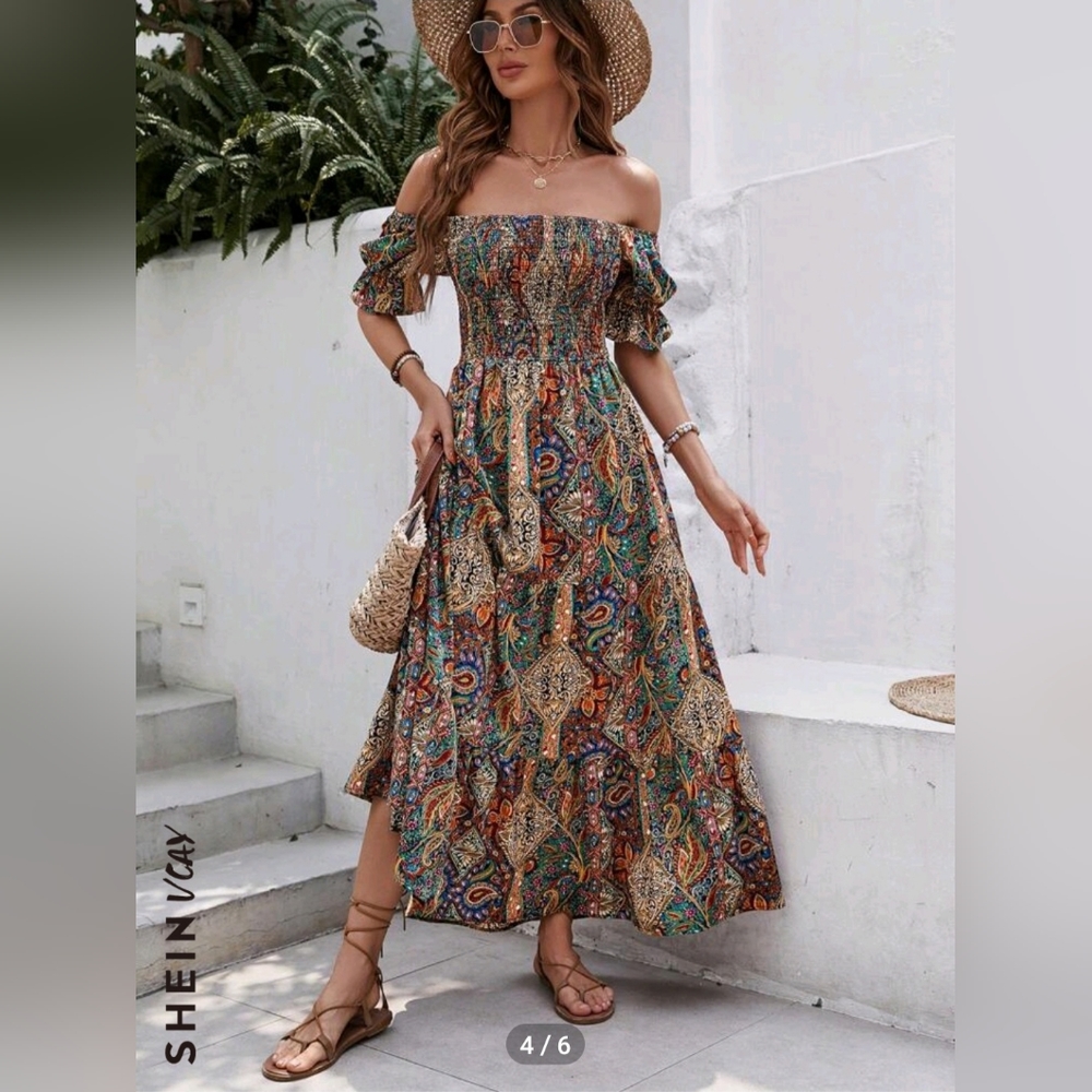 Maxi dress shein small